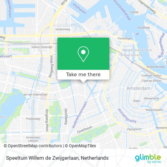 Speeltuin Willem de Zwijgerlaan map