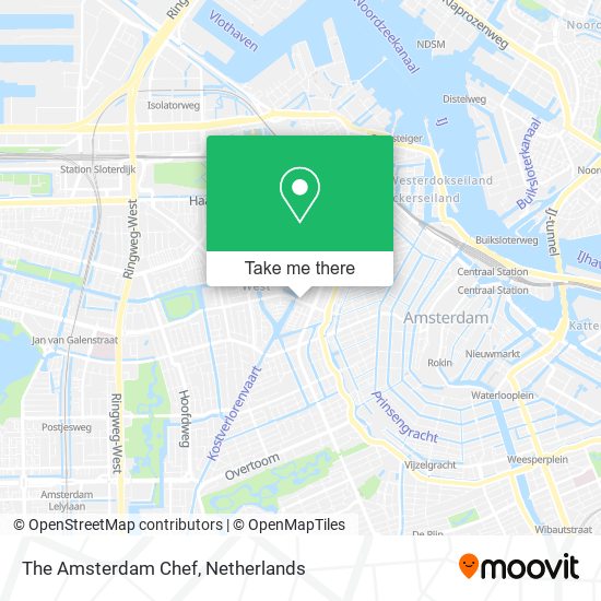 The Amsterdam Chef Karte
