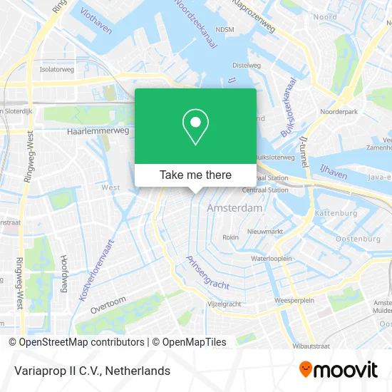 Variaprop II C.V. Karte