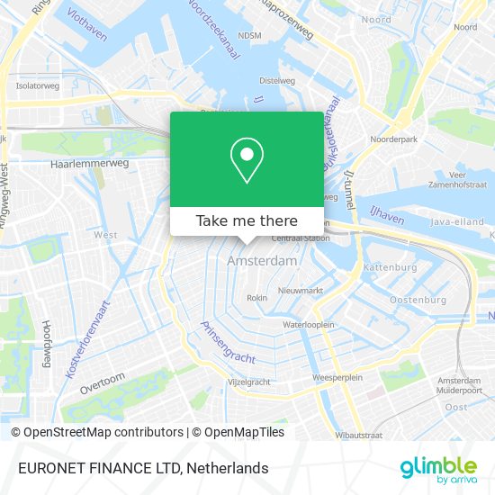 EURONET FINANCE LTD Karte