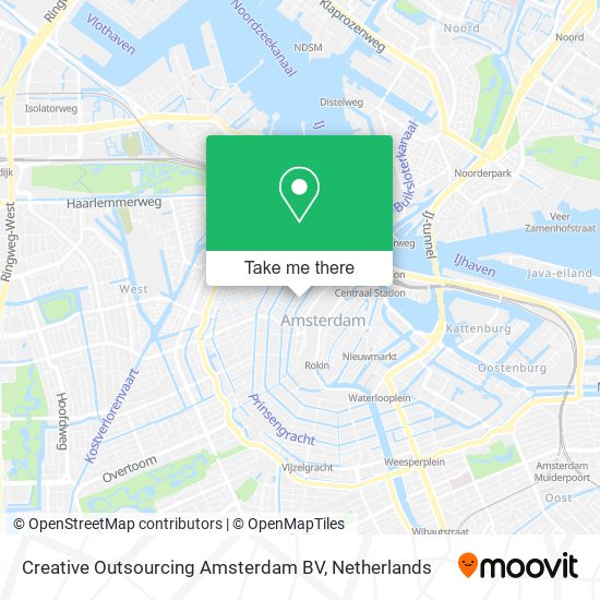 Creative Outsourcing Amsterdam BV Karte