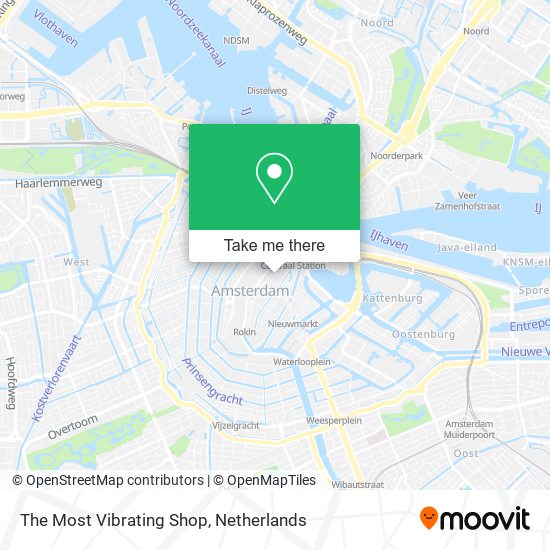 The Most Vibrating Shop map