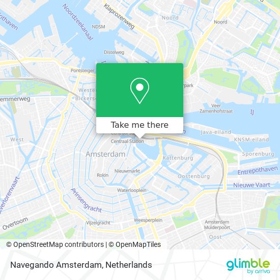 Navegando Amsterdam Karte