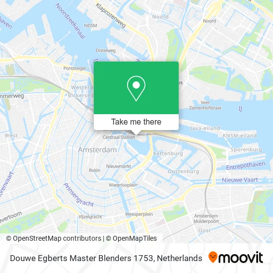 Douwe Egberts Master Blenders 1753 map