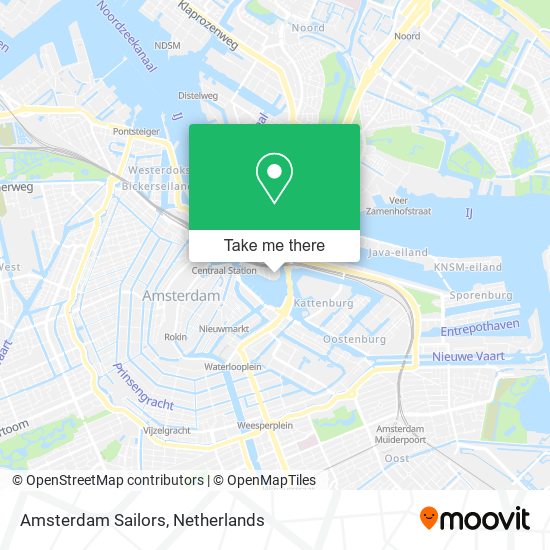 Amsterdam Sailors map