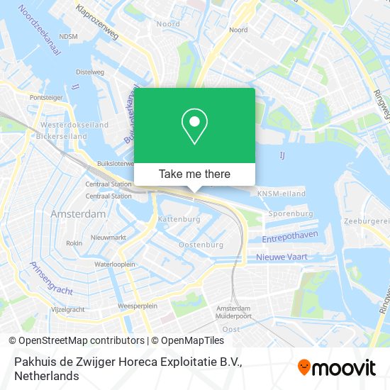 Pakhuis de Zwijger Horeca Exploitatie B.V. map