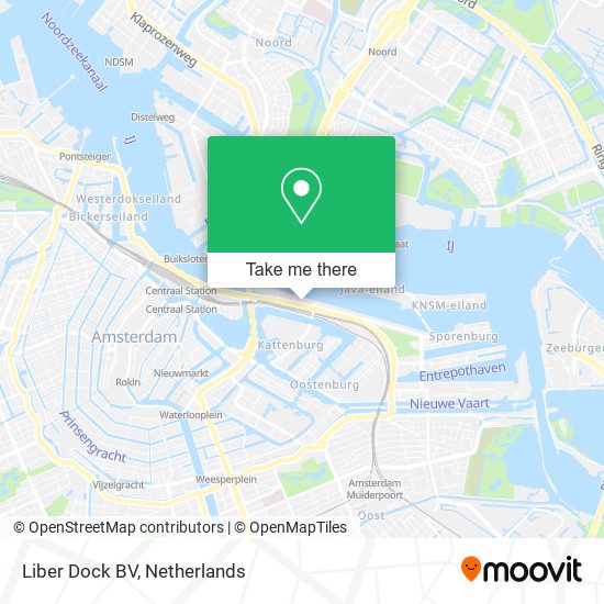 Liber Dock BV map