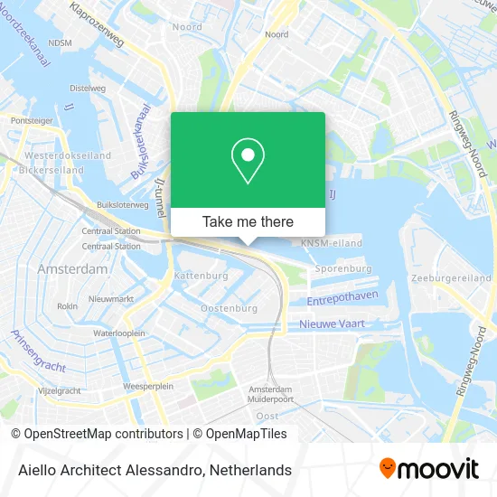 Aiello Architect Alessandro map