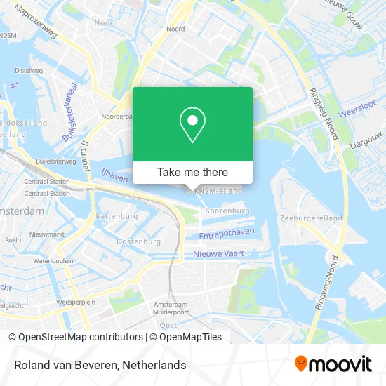 Roland van Beveren map