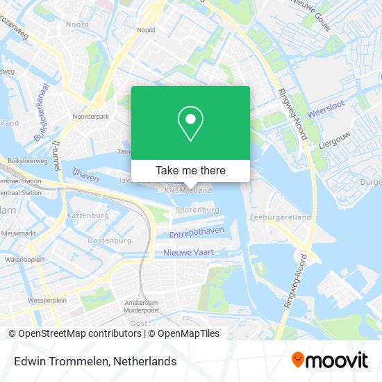 Edwin Trommelen map