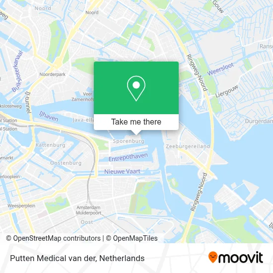 Putten Medical van der map