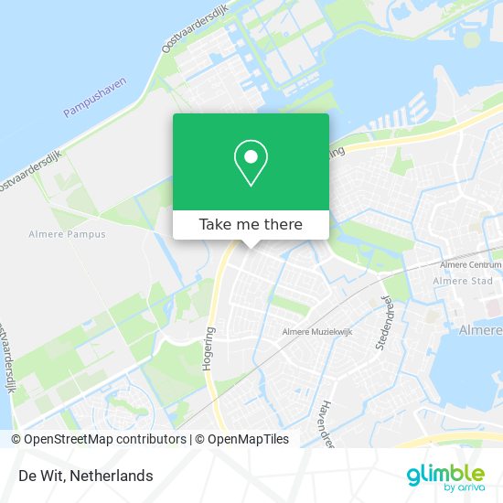 De Wit map