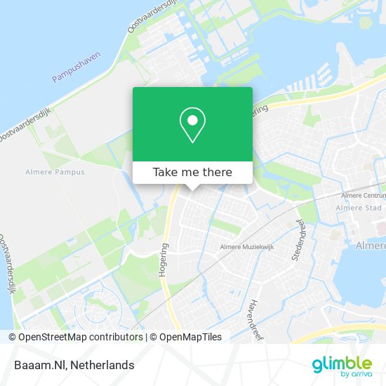 Baaam.Nl map