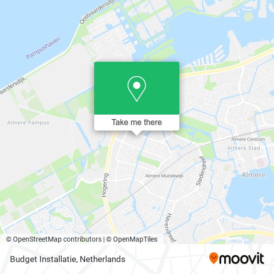 Budget Installatie map