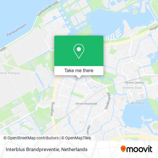 Interblus Brandpreventie map