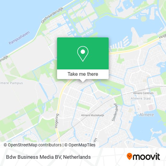 Bdw Business Media BV map