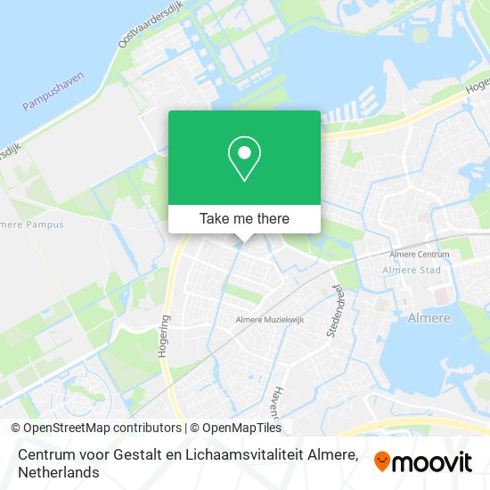 Centrum voor Gestalt en Lichaamsvitaliteit Almere map