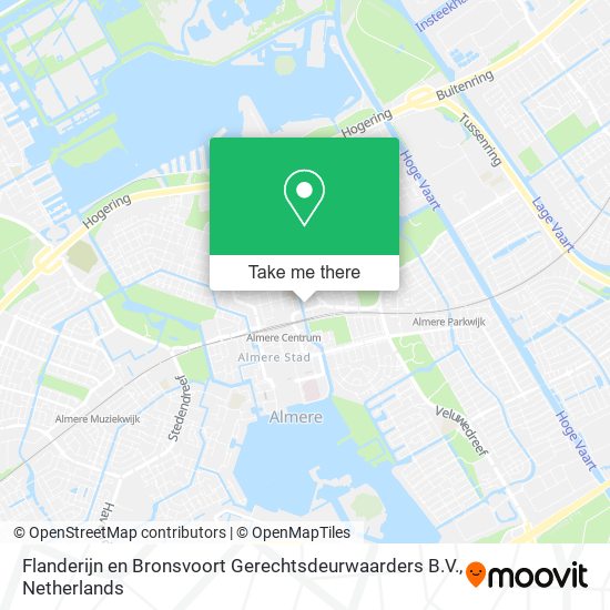Flanderijn en Bronsvoort Gerechtsdeurwaarders B.V. map