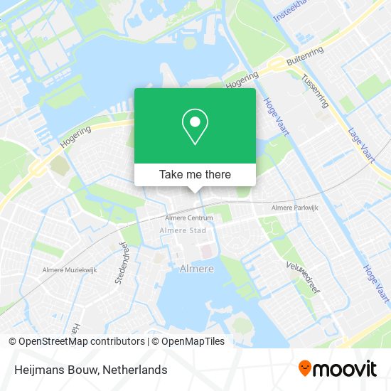 Heijmans Bouw map