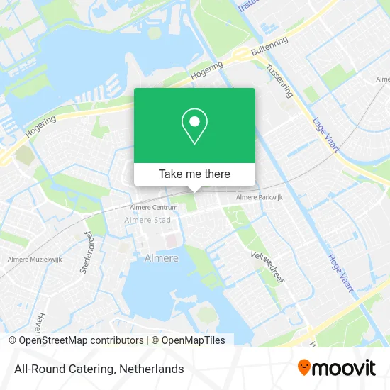 All-Round Catering map