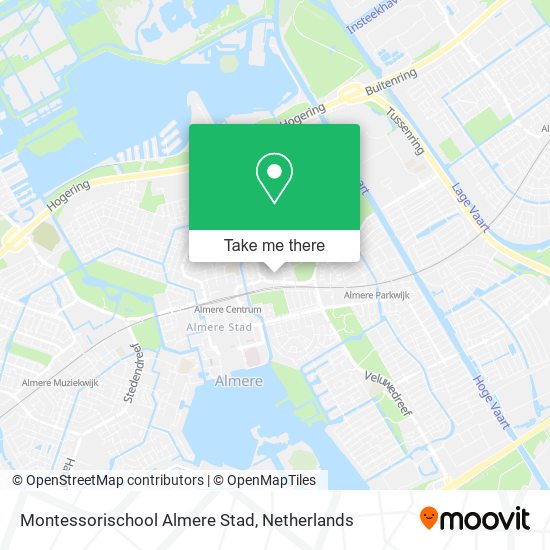 Montessorischool Almere Stad map