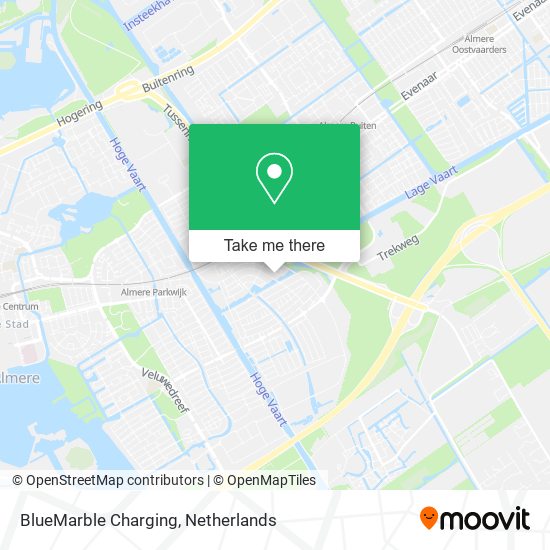 BlueMarble Charging map