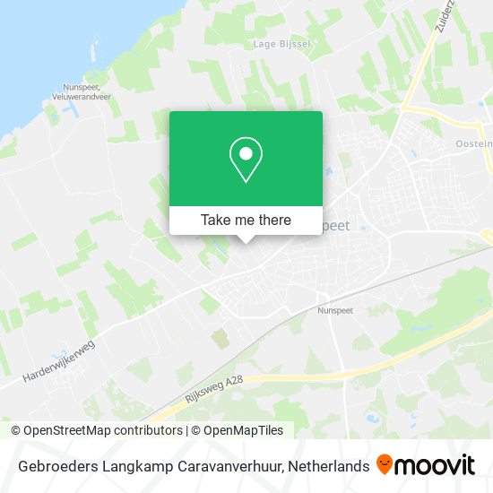 Gebroeders Langkamp Caravanverhuur map