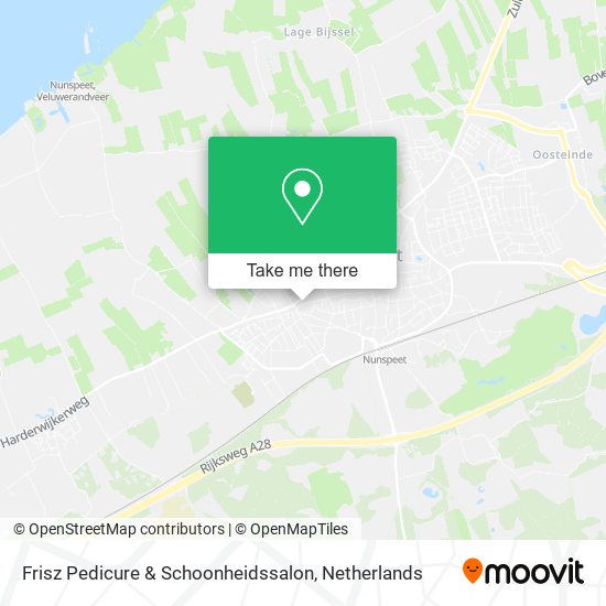 Frisz Pedicure & Schoonheidssalon map