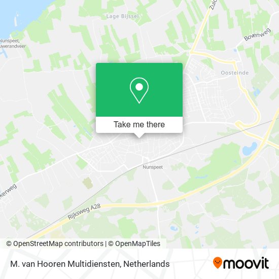 M. van Hooren Multidiensten map
