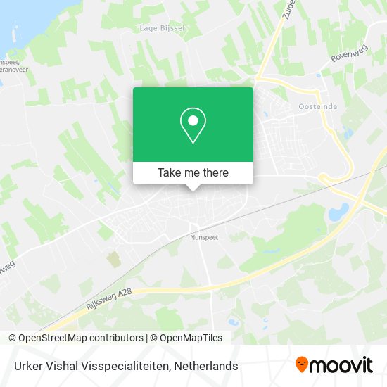 Urker Vishal Visspecialiteiten map