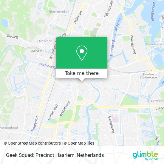 Geek Squad: Precinct Haarlem Karte