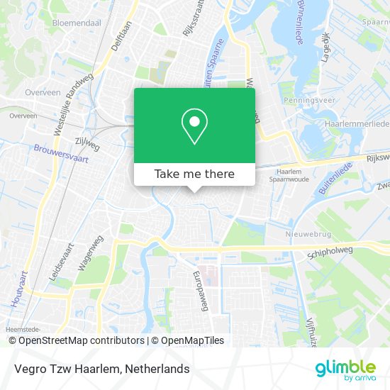 Vegro Tzw Haarlem Karte