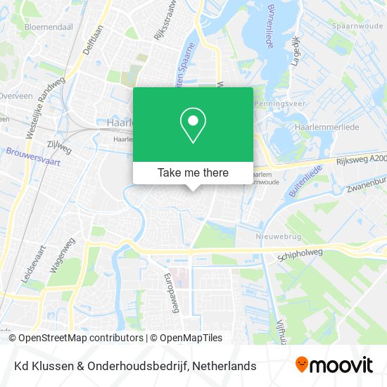 Kd Klussen & Onderhoudsbedrijf map