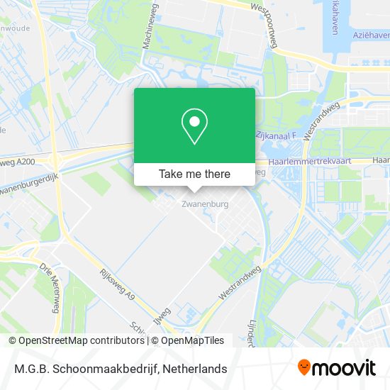 M.G.B. Schoonmaakbedrijf map
