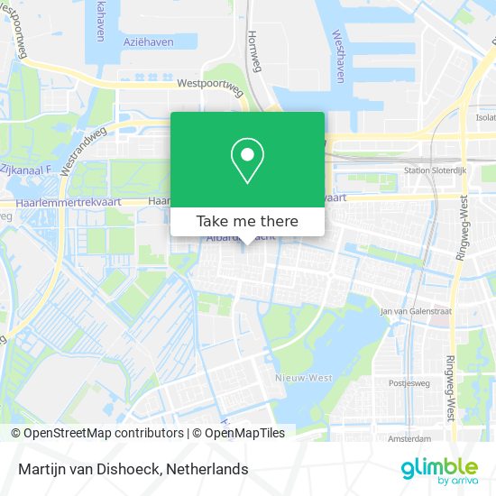 Martijn van Dishoeck map