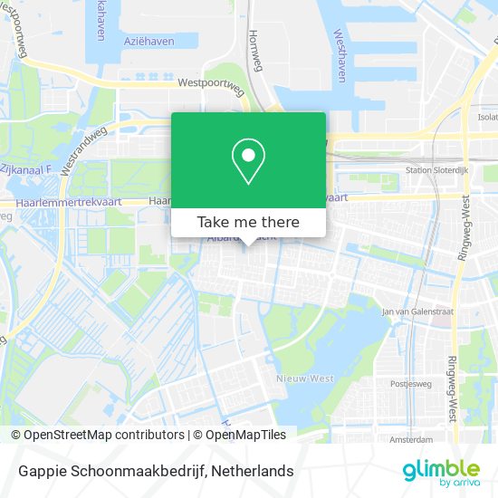 Gappie Schoonmaakbedrijf map