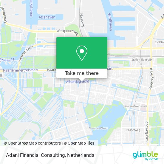 Adani Financial Consulting Karte