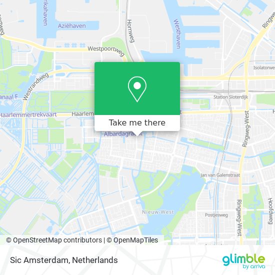 Sic Amsterdam map