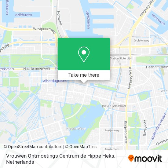 Vrouwen Ontmoetings Centrum de Hippe Heks map