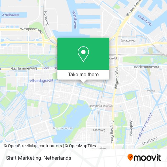 Shift Marketing map