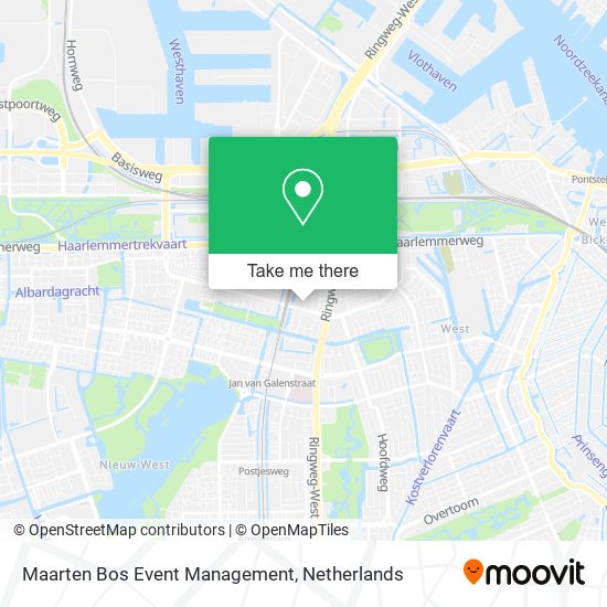 Maarten Bos Event Management map