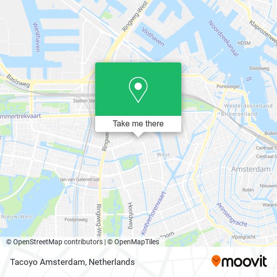 Tacoyo Amsterdam map