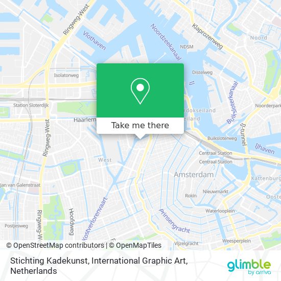 Stichting Kadekunst, International Graphic Art map