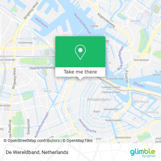 De Wereldband map