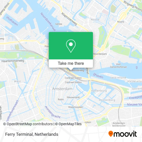 Ferry Terminal map