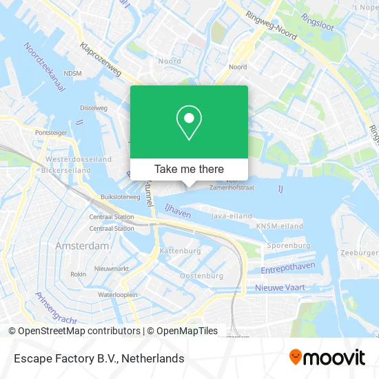 Escape Factory B.V. map