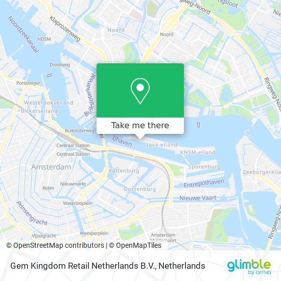 Gem Kingdom Retail Netherlands B.V. map