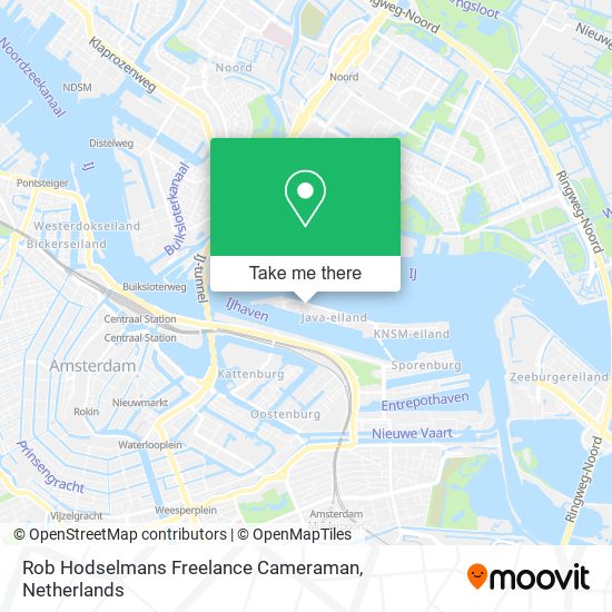 Rob Hodselmans Freelance Cameraman map