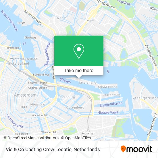 Vis & Co Casting Crew Locatie map