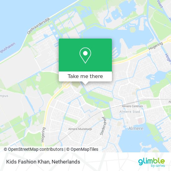 Kids Fashion Khan map